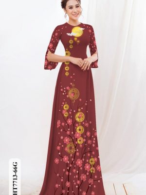 1607149836 vai ao dai hoa dao mac tet (13)